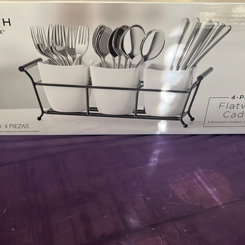 4-Piece Flatware Caddy
